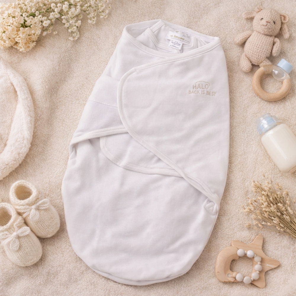 Halo Ivory Infant Swaddle Sack